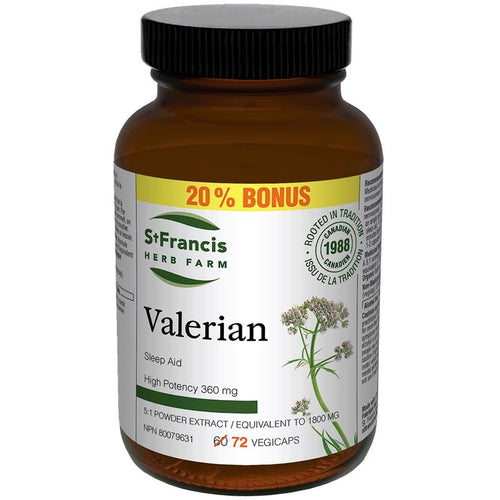 St Francis Valerian 72caps