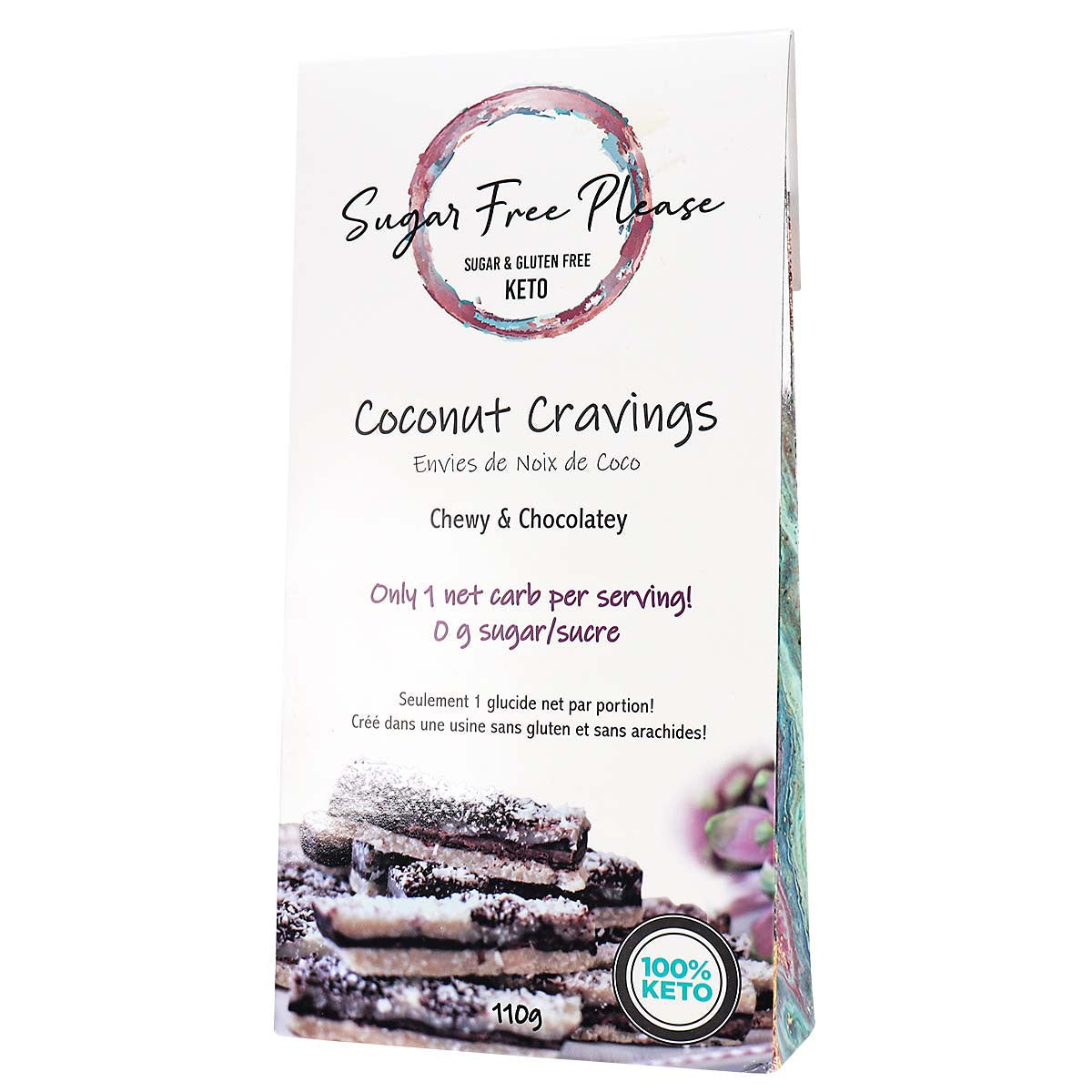 Sugar Free Please Keto Coconut Cravings 100g