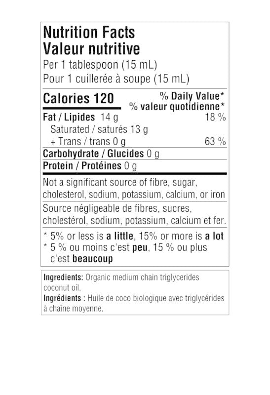 Flora Organic MCT Oil 250ml