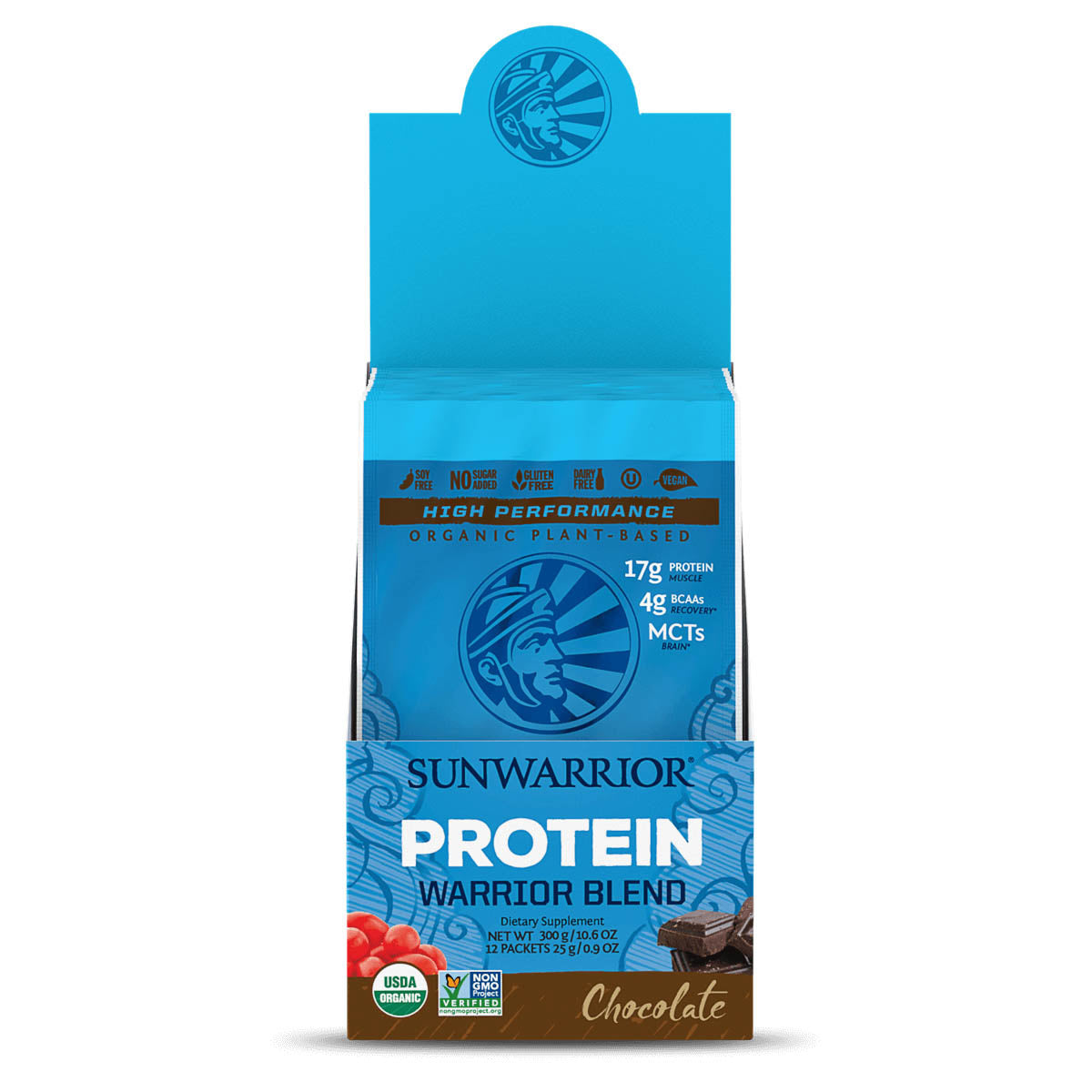 Warrior Blend Chocolate Single Serving Packet 25g