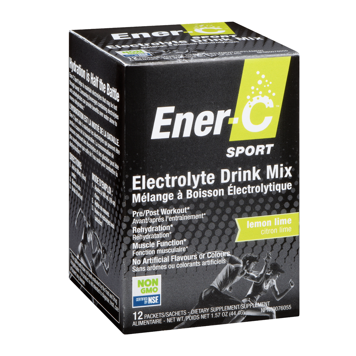 Ener-C Electrolyte Drink Mix Lemon Lime 12 packets
