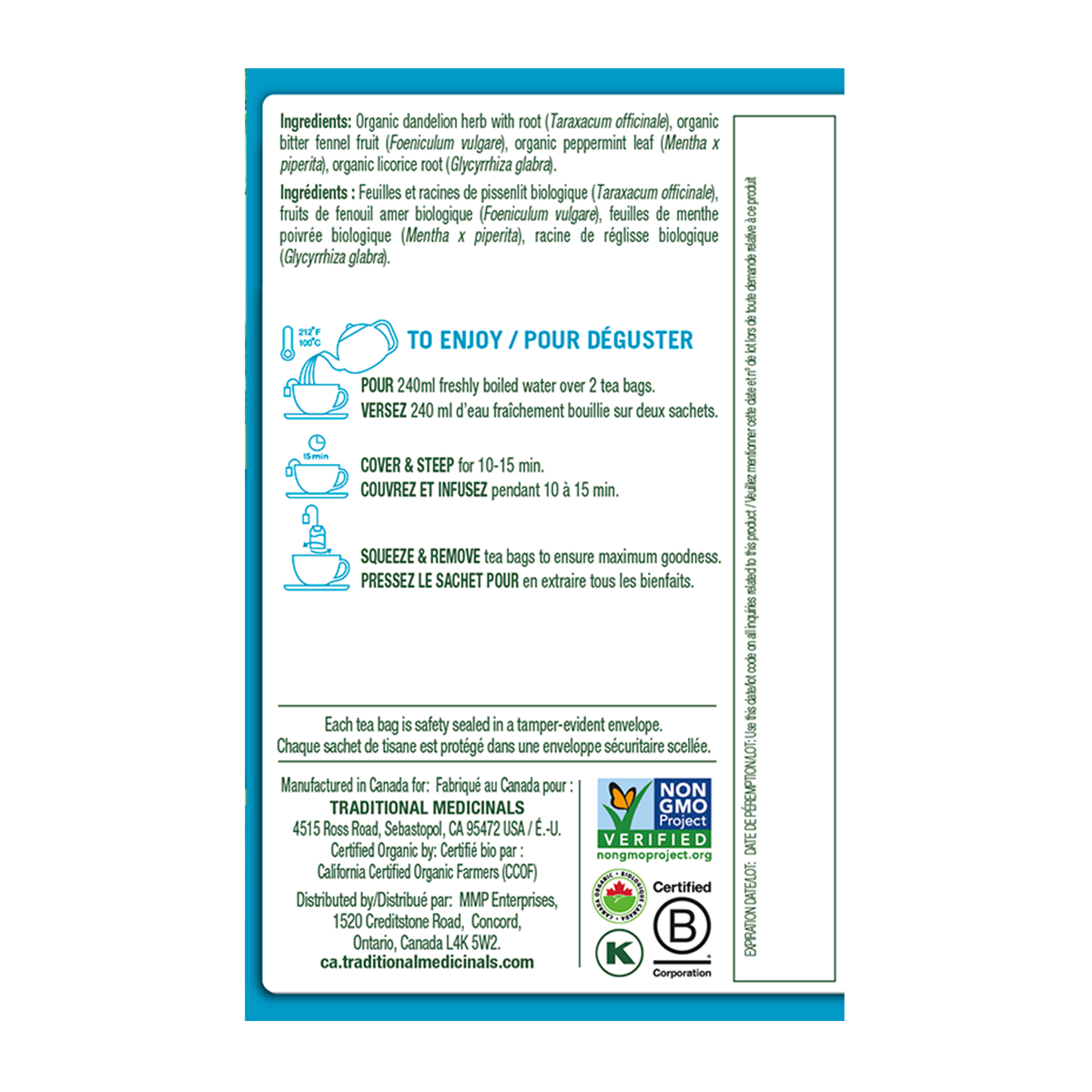 Everyday Detox Dandelion 16 Tea Bags