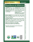 Traditional Medicinals Hawthorn & Hibiscus Tea