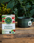Traditional Medicinals Hawthorn & Hibiscus Tea