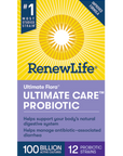 Renew Life Ultimate Care Probiotic 100 Billion 30vcaps