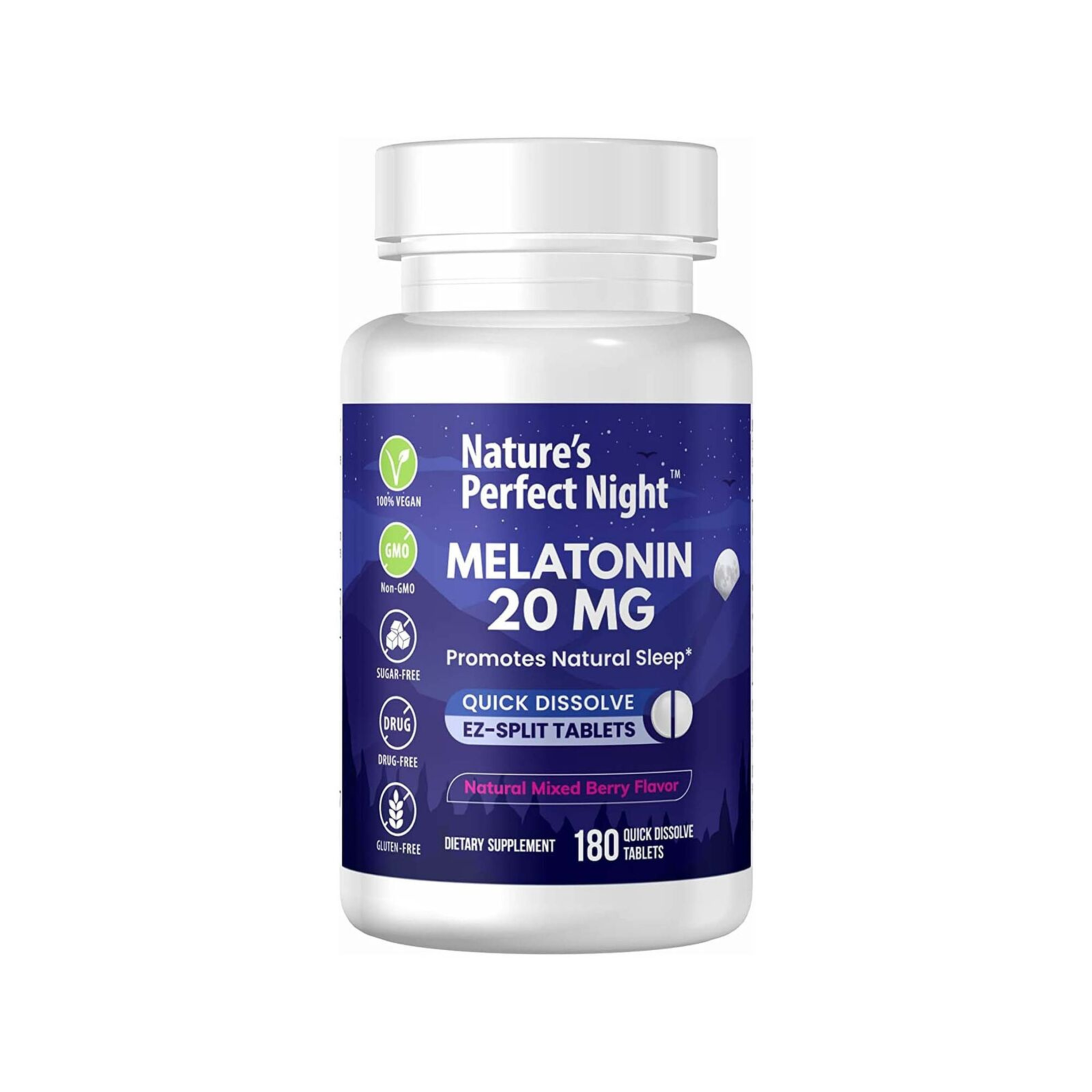 Nature's Perfect Night Melatonin 20mg