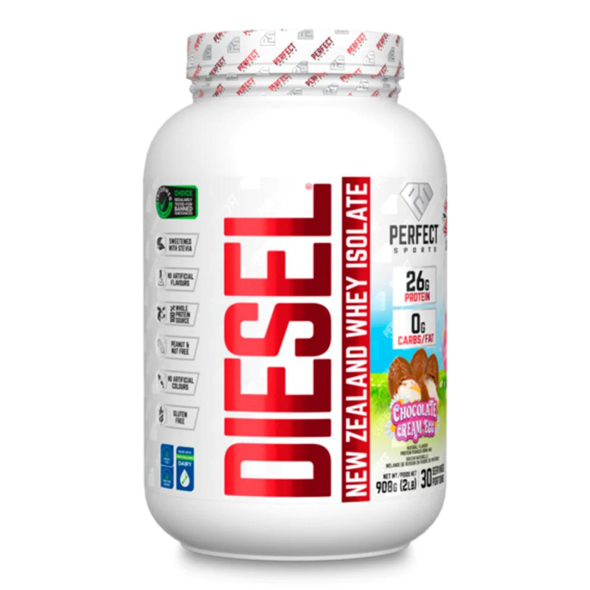 Perfect Sport Diesel Whey Isolate - Chocolate Cream Egg 2LB