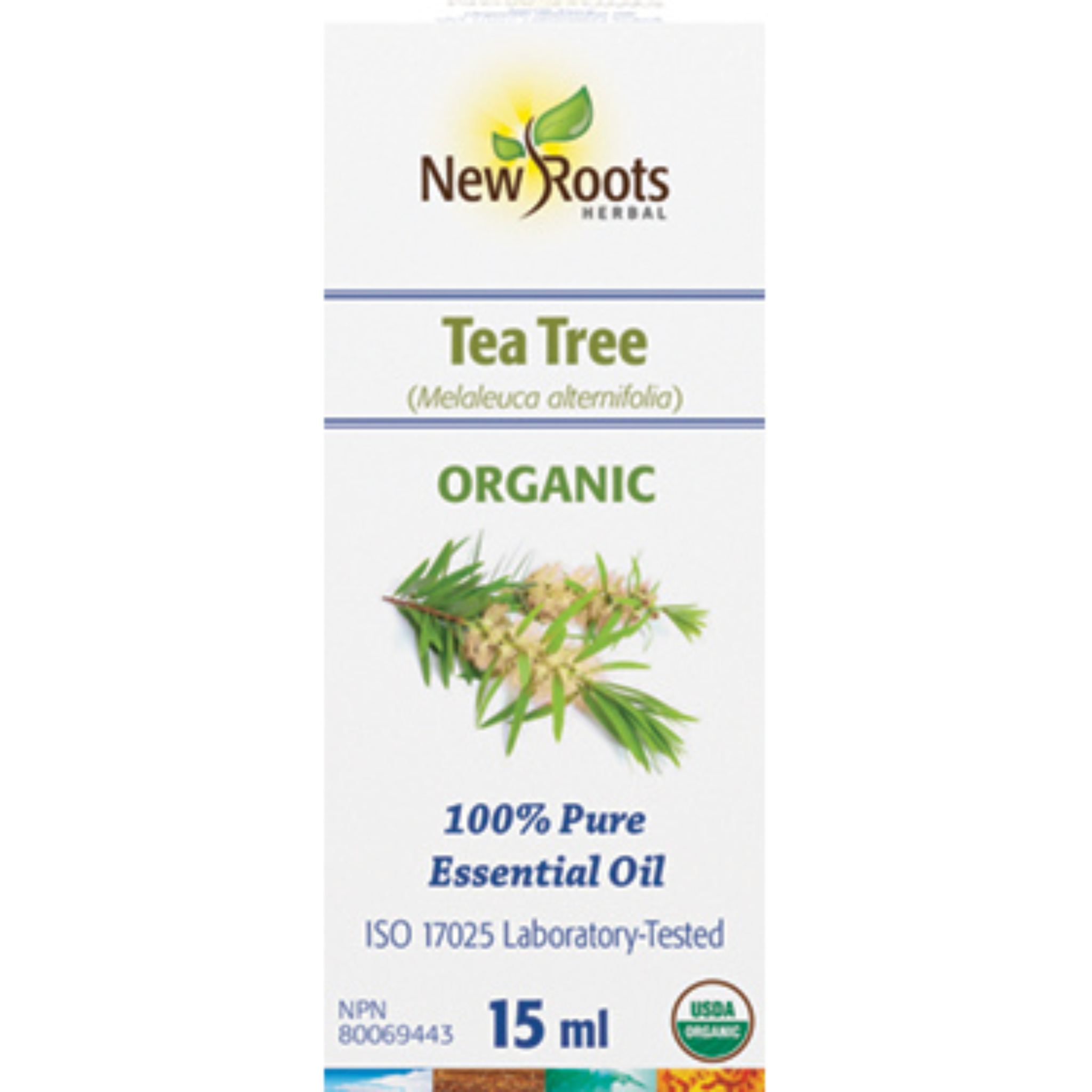 New Roots Tea Tree Essential Oil Organic 15ml