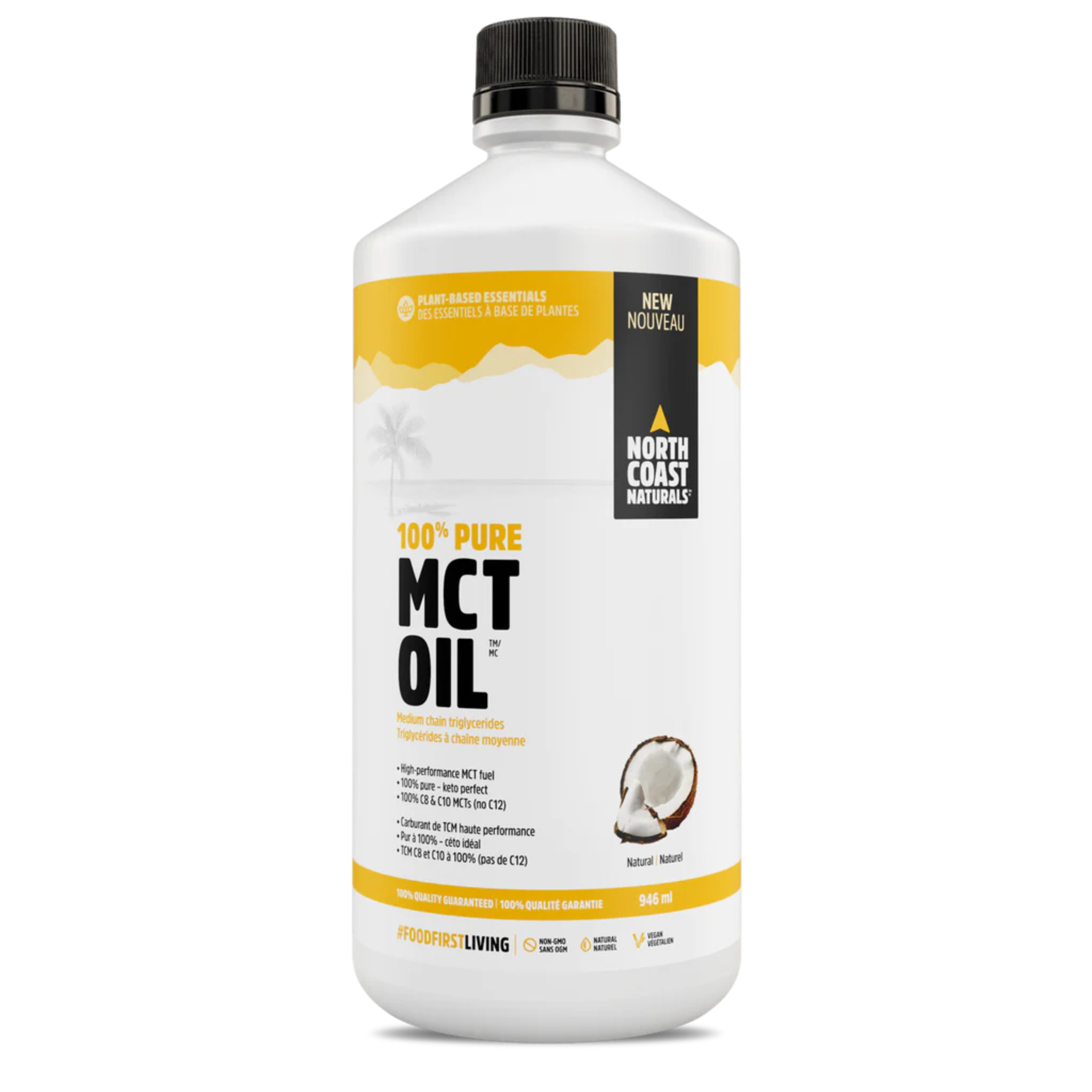 North Coast Naturals 100% MCT Oil 946ml