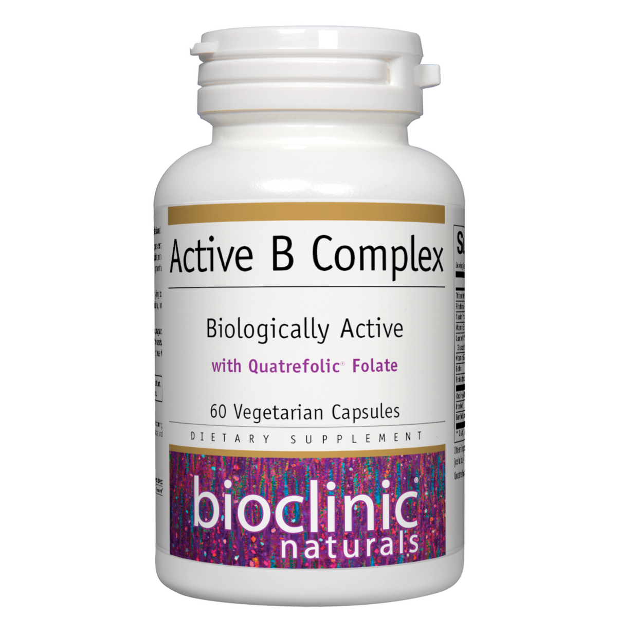 Bio Clinic Active B Complex Biologically Active 60 VCaps