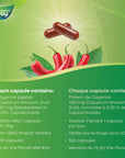 Nature's Way Cayenne 40,000 HU 100 Capsules