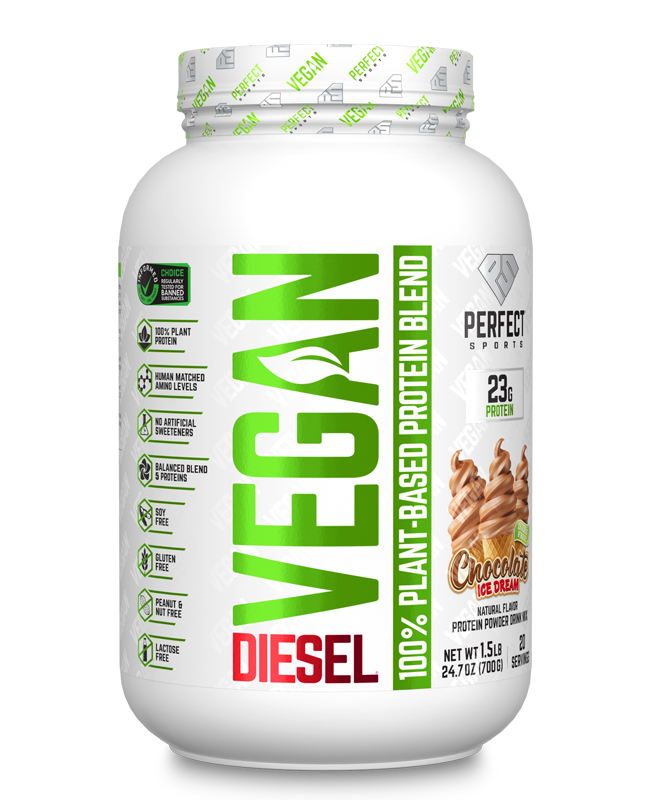 Diesel Vegan Chocolate Protein 1.5lbs