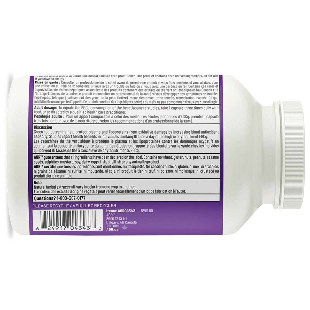 AOR Active Green Tea 90caps