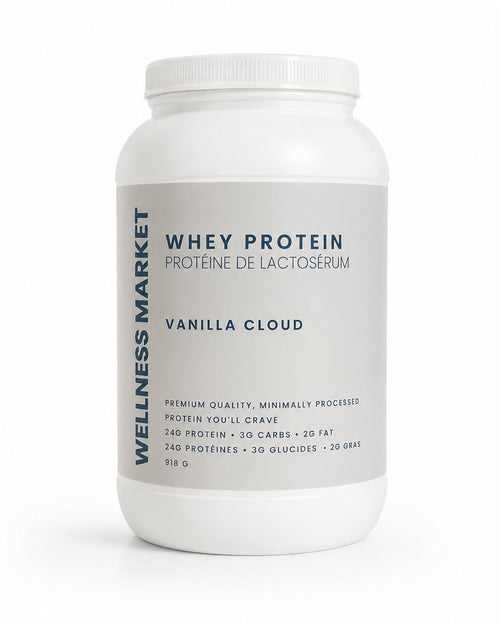 Wellness Market Whey Protein - Vanilla Cloud 918g