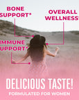 Mary Ruth's Women's Multivitamin- Strawberry 60 gummies