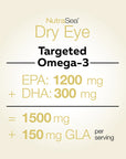 NutraSea Dry Eye Targeted Omega-3 120 softgels