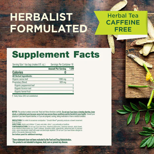 Smooth Move Peppermint 16 Tea Bags