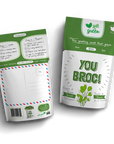 Microgreen Greeting Card - You Broc! Broccoli Microgreens
