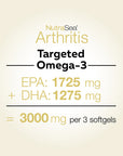 NutraSea Arthritis 75 Mint Flavoured softgels