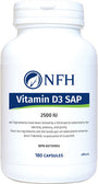 NFH Vitamin D3 SAP 2500IU 180caps