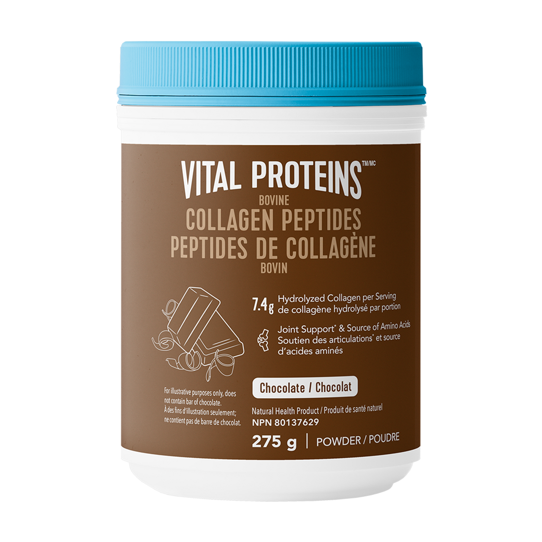Vital Proteins Chocolate Collagen Peptides 275g