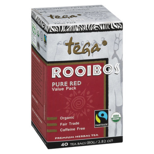 Tega Rooibos Tea 40 sachets