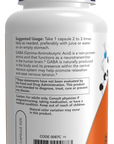NOW Gaba 500mg with Vitamin B-6 200 vcap