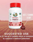 Mary Ruth's Probiotic Gummies Strawberry- 60 gummies