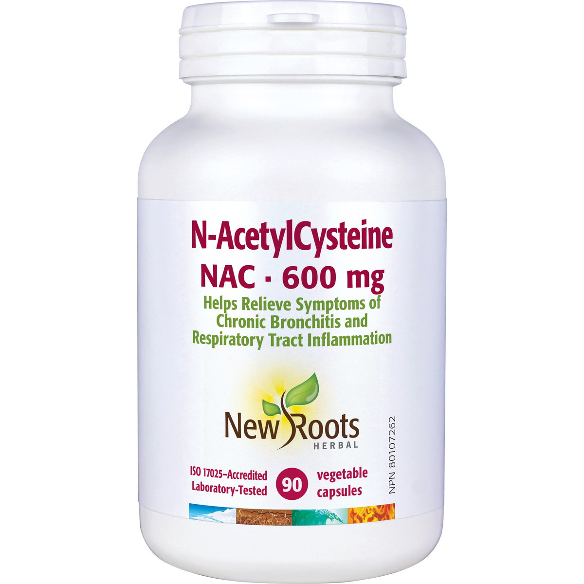 New Roots N-Acetyl Cysteine 500mg 90 caps