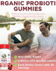 Mary Ruth's Probiotic Gummies Strawberry- 60 gummies