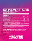 Megapre Precision Prebiotic - Pineapple Orange 144.6g