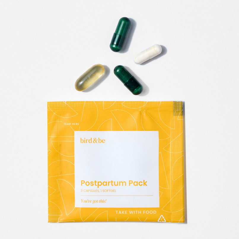 bird & be Postpartum Female Health and Energy Support 30 Packets