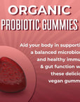 Mary Ruth's Probiotic Gummies Strawberry- 60 gummies