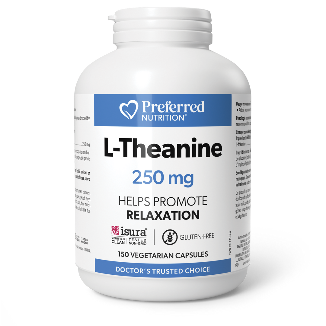 Preferred Nutrition L-theanine 250mg 150vcap