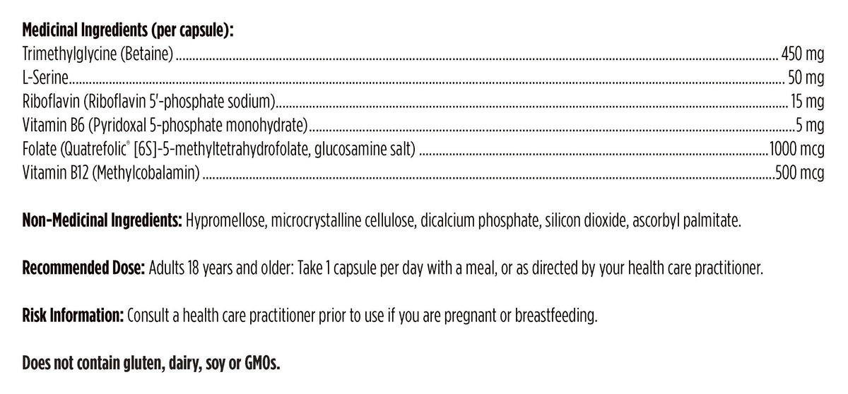 Designs For Health Homocysteine Supreme 60 caps