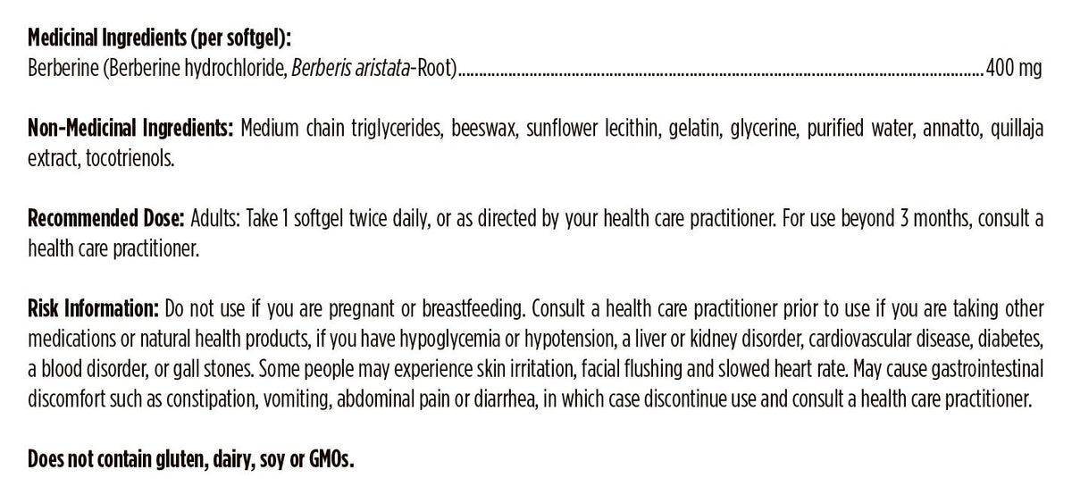 Designs For Health Berb-Evail Berberine 60softgels