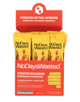 No Days Wasted Hydration Replenisher Electrolyte Mix Strawberry Pineapple 15x8g