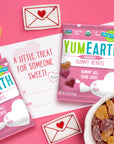 YumEarth Organic Valentine's Pops & Gummy Fruits