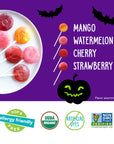 Yum Earth - Organic Halloween Pops - Individually Wrapped - 248g