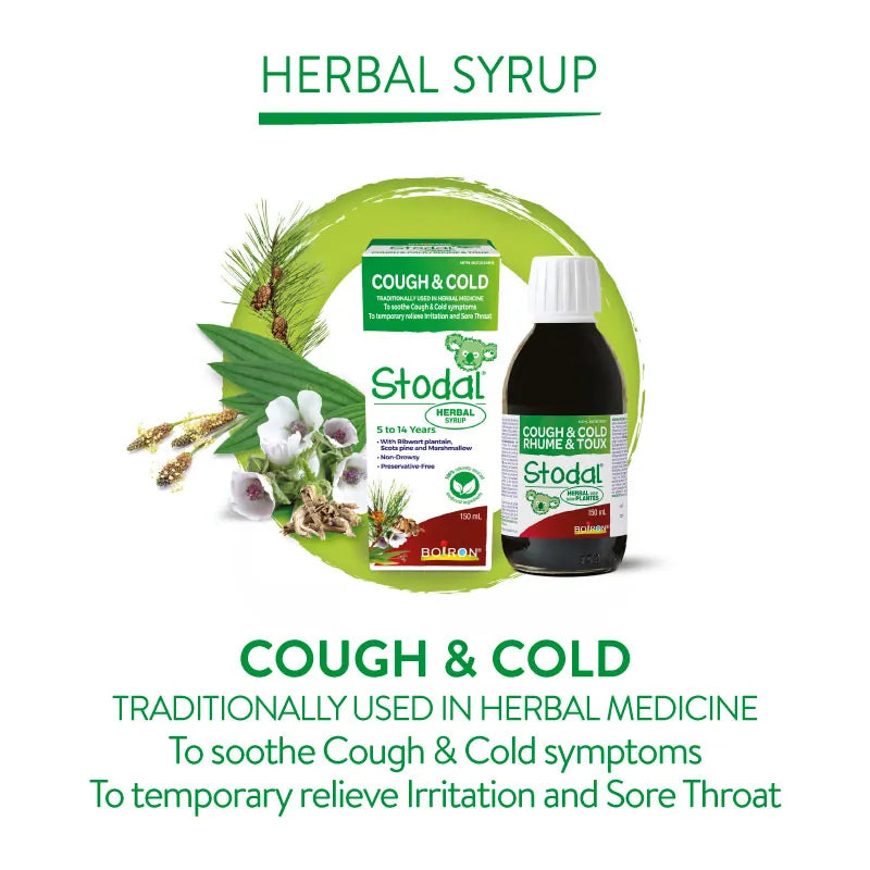 Boiron Stodal Cough and Cold 5 to 14 years 150ml