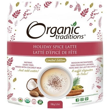 Organic Traditions Holiday Spice Latte