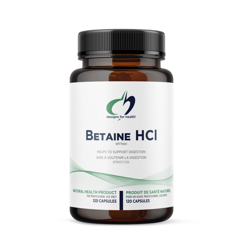 Designs for Health Betaine HCI 120 cap