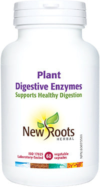 New Roots Plant Digestive Enzymes 60 caps