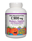 Natural Factors Vitamin C 500mg - Blueberry 90 Chewables