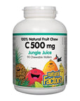 Natural Factors Vitamin C 500mg - Jungle Juice 90 Chewables