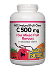 Natural Factors Vitamin C 500 mg - Mixed Fruit 90 Chewables