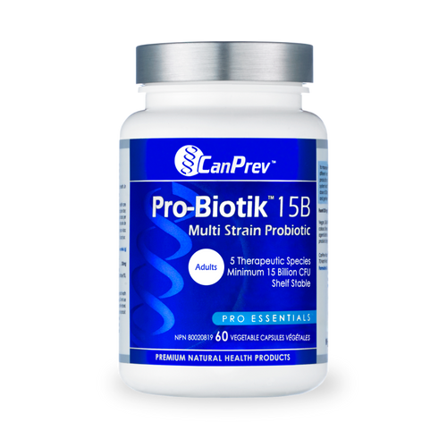 CanPrev Pro-biotik 15B Multi Strain 60 Vaps