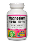 Magnesium Citrate 150mg Key Lime - 60 chew tabs