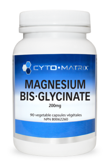 Cyto-Matrix Magnesium Bisglycinate 200mg 90 caps
