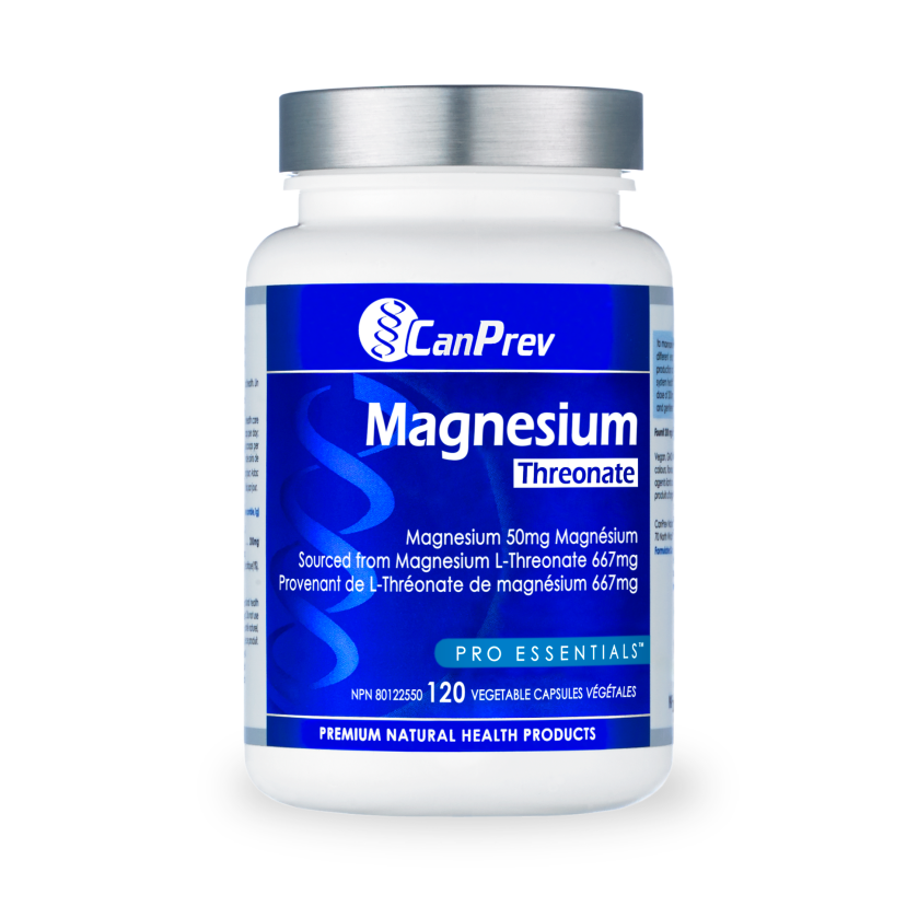 CanPrev Magnesium Threonate 120 veg cap